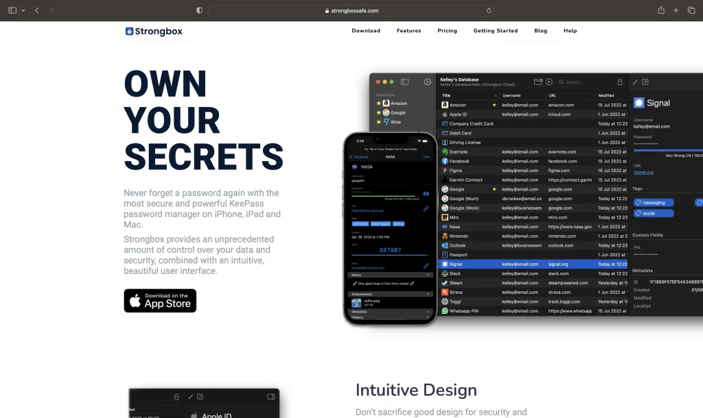 Strongbox – One of the most secure and powerful KeePass password manager on iPhone, iPad and Mac